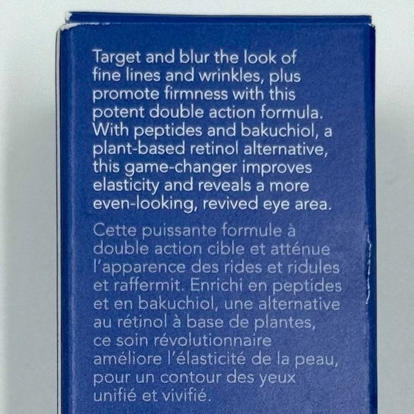 NIB Ole Henriksen Wrinkle Blur Bakuchiol Eye Gel Crème Eye Cream - Picture 9 of 9